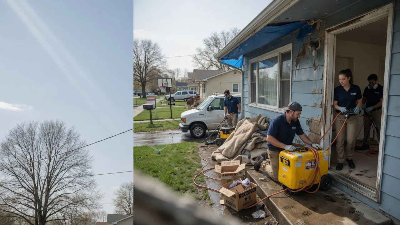 Basement Flood Cleanup in Crawford, TN near me